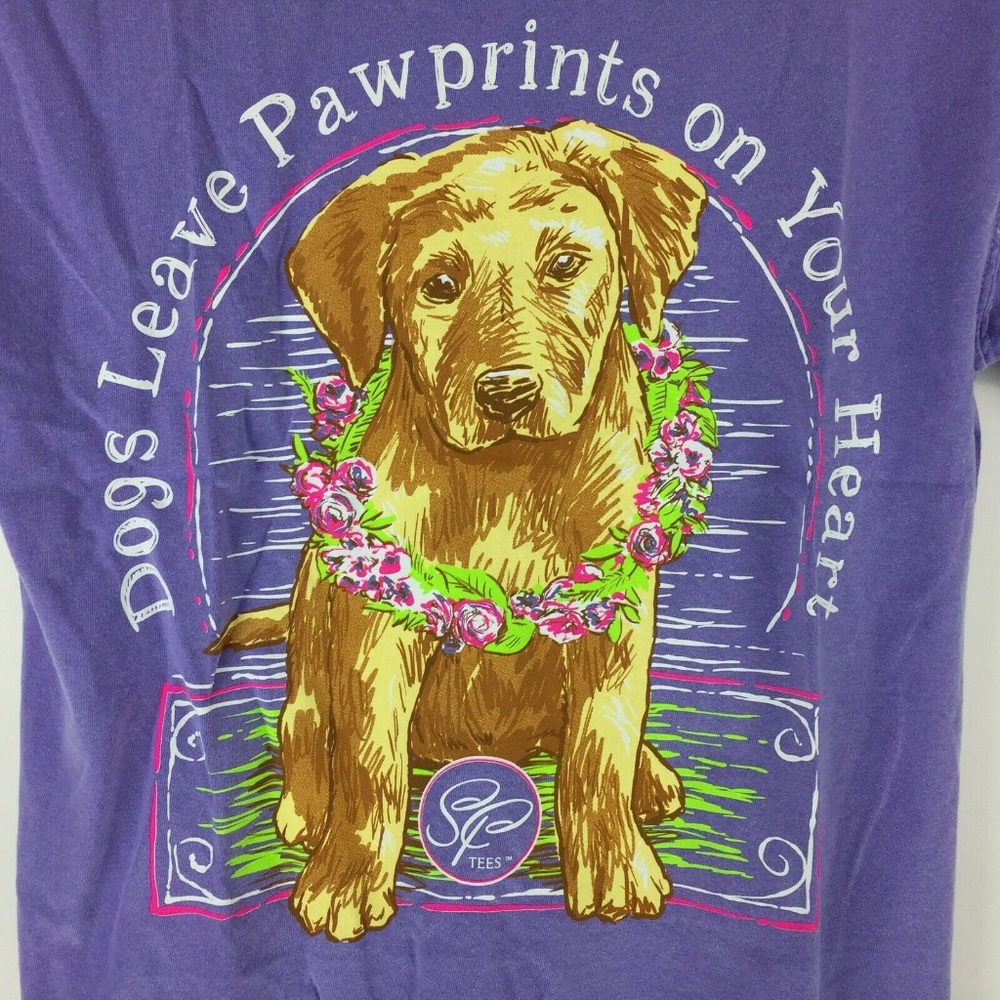 Sassy Frass T-Shirt Comfort Color Dog Paw Tee